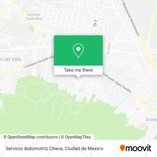 Servicio Automotriz Chava map