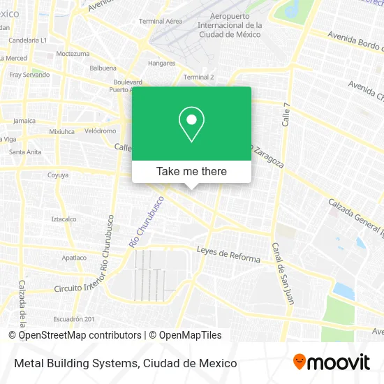 Metal Building Systems map