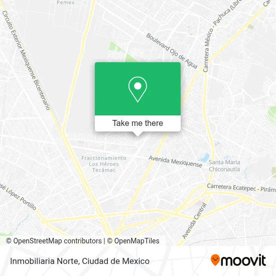 Inmobiliaria Norte map