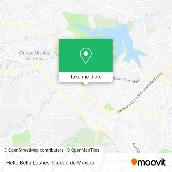Hello Bella Lashes map