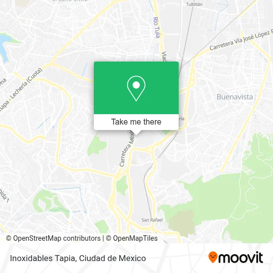 Inoxidables Tapia map
