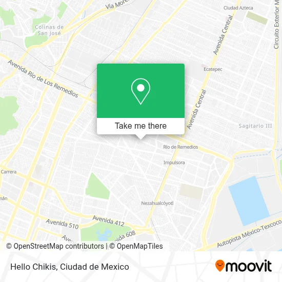 Hello Chikis map