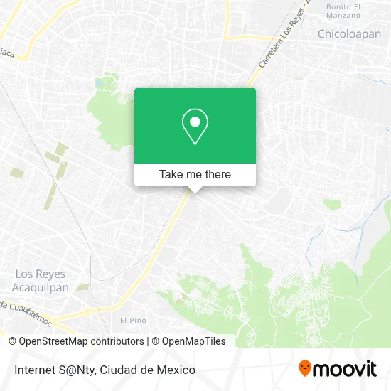 Internet S@Nty map