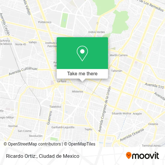 Ricardo Ortiz: map