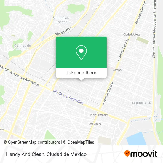 Handy And Clean map