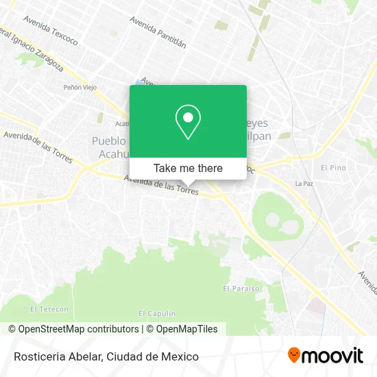 Rosticeria Abelar map