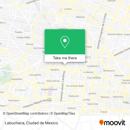 Labuchaca map
