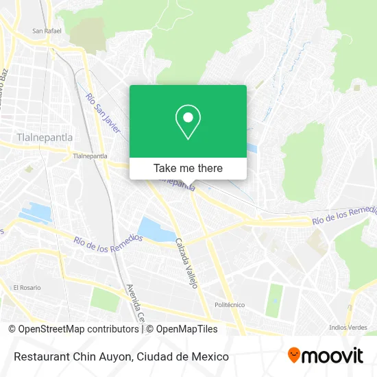 Restaurant Chin Auyon map