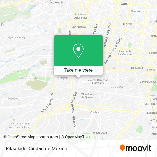 Riksokids map