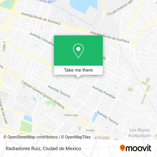 Radiadores Ruiz map