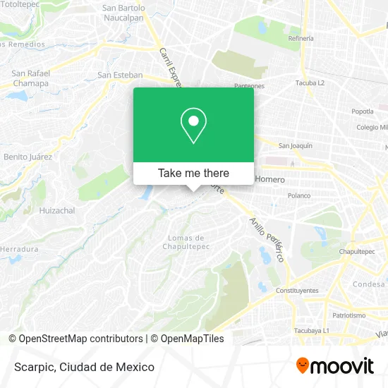 Scarpic map