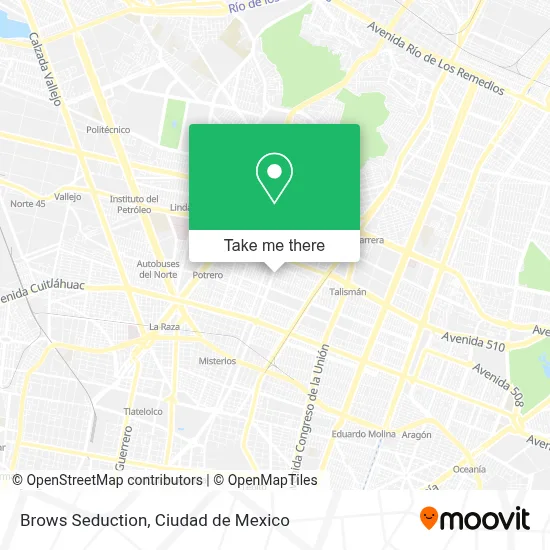 Brows Seduction map