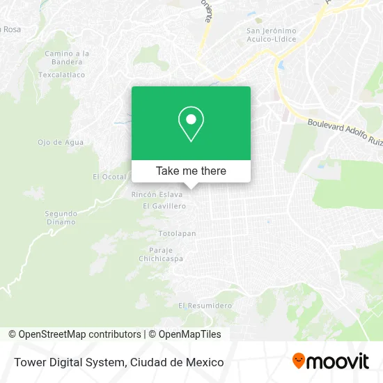 Tower Digital System map