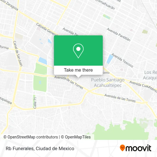 Rb Funerales map