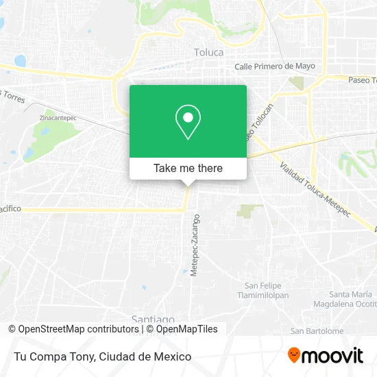Tu Compa Tony map