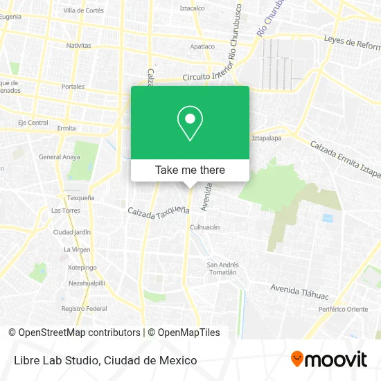 Libre Lab Studio map