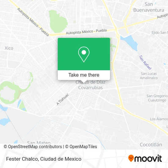 Fester Chalco map