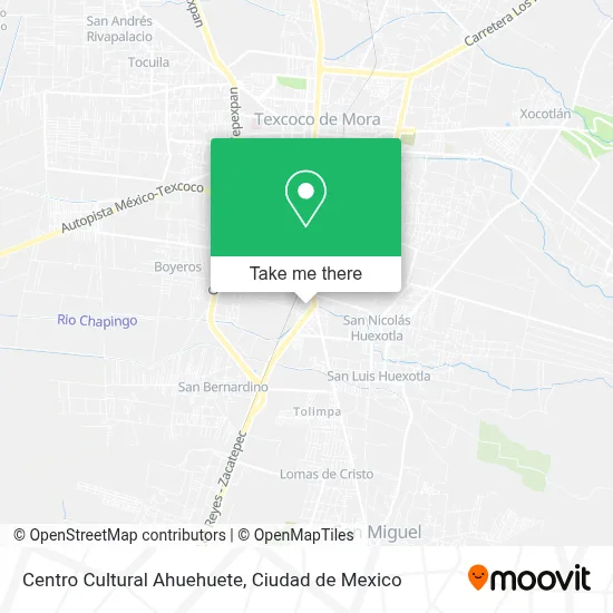 Centro Cultural Ahuehuete map