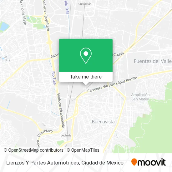 Lienzos Y Partes Automotrices map