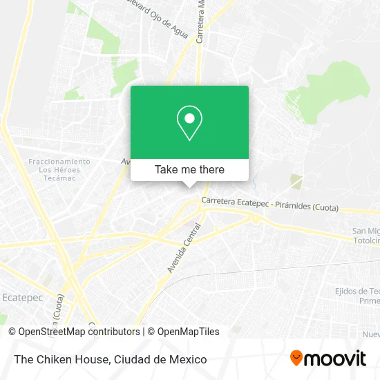 The Chiken House map