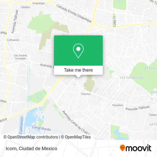 Icom map