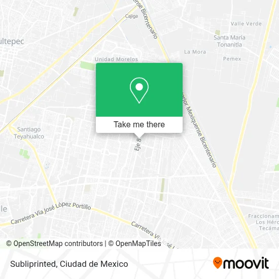 Subliprinted map