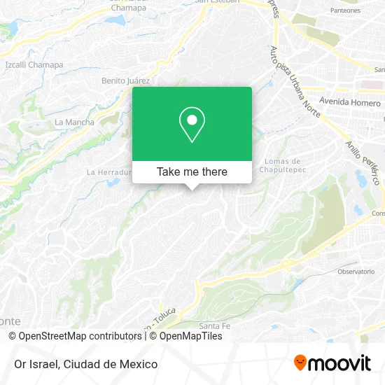 Or Israel map