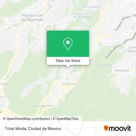 Total Moda map
