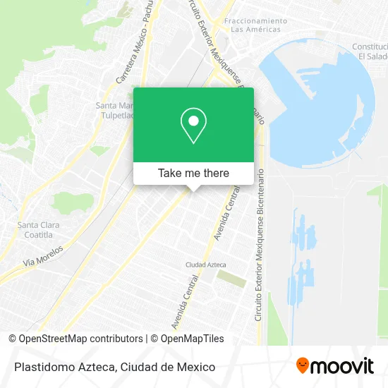 Plastidomo Azteca map
