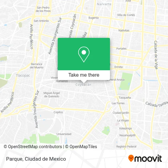 Parque map