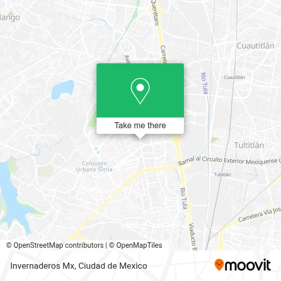 Invernaderos Mx map