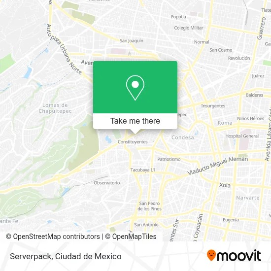 Serverpack map