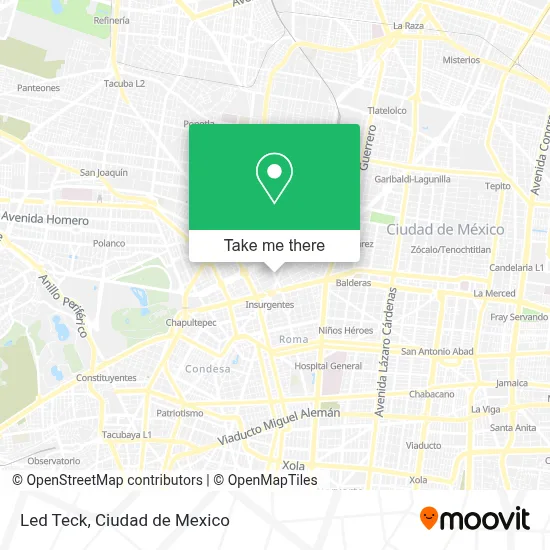Led Teck map