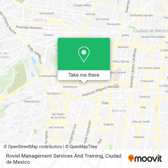 Roviel Management Services And Training map
