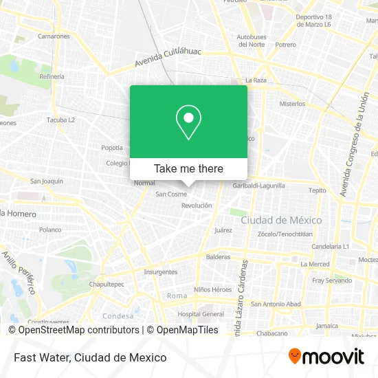 Fast Water map