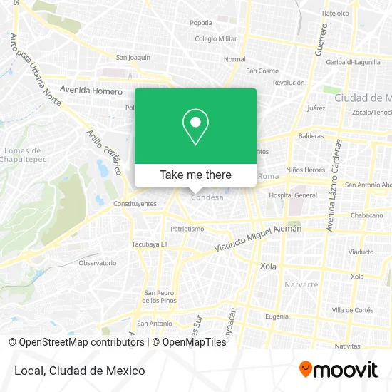 Local map