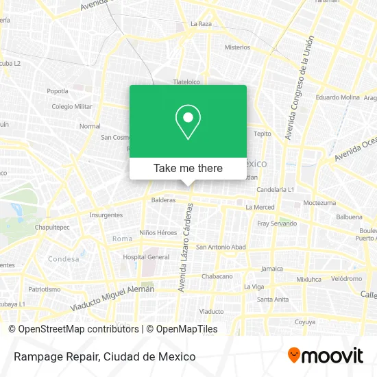 Rampage Repair map