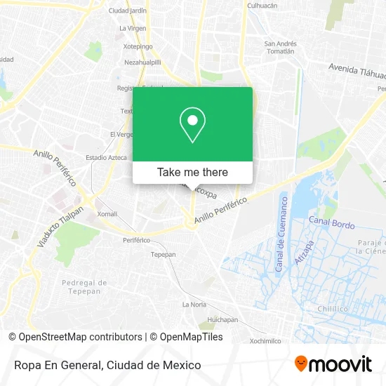 Ropa En General map