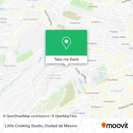 Little Cooking Studio map