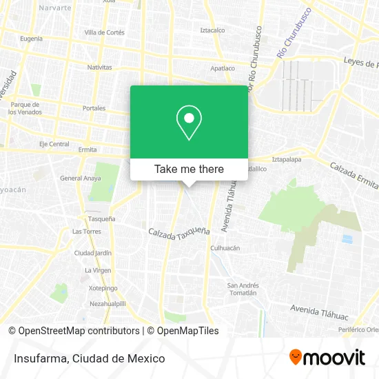 Insufarma map