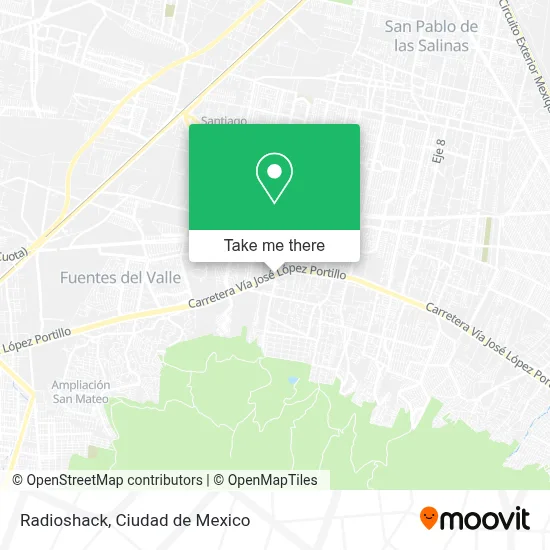 Radioshack map