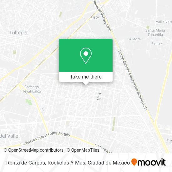 Renta de Carpas, Rockolas Y Mas map
