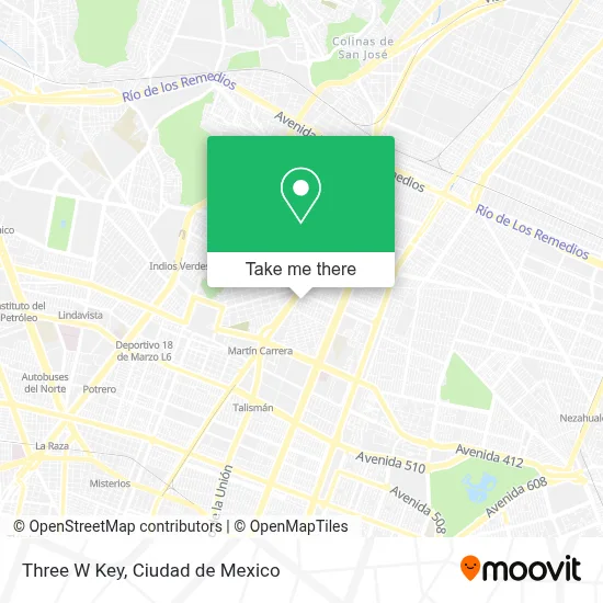 Three W Key map