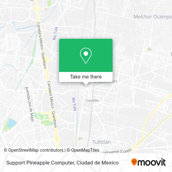 Support Pineapple Computer map