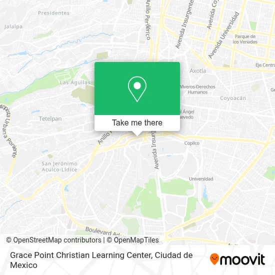 Grace Point Christian Learning Center map