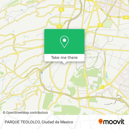 PARQUE TEOLOLCO map