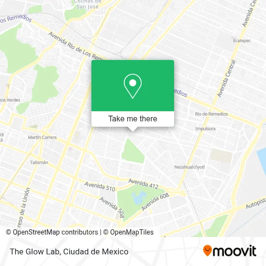 The Glow Lab map