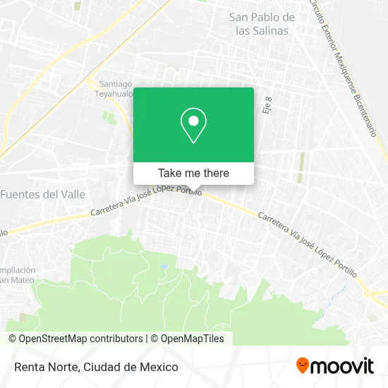 Renta Norte map