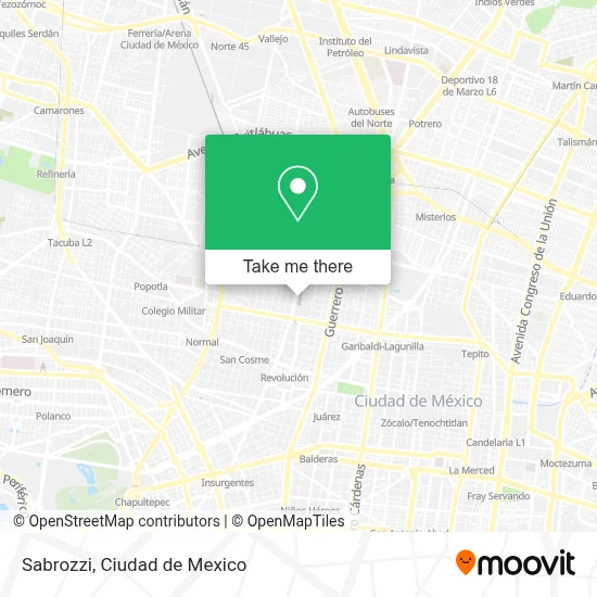Sabrozzi map