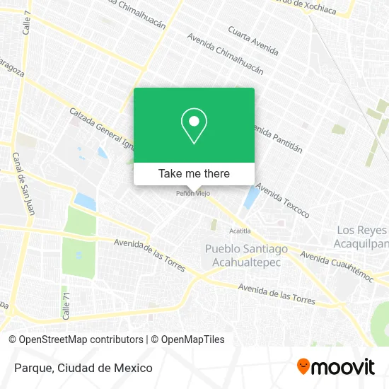 Parque map